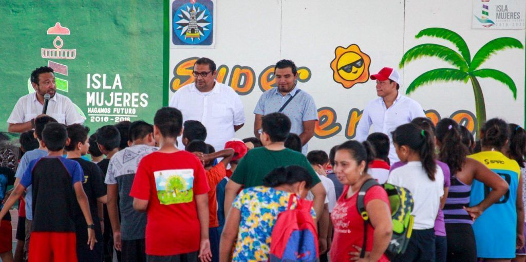 Inaugura Gobierno de Isla Mujeres programa “Súper Verano 2019” para niños y niñas