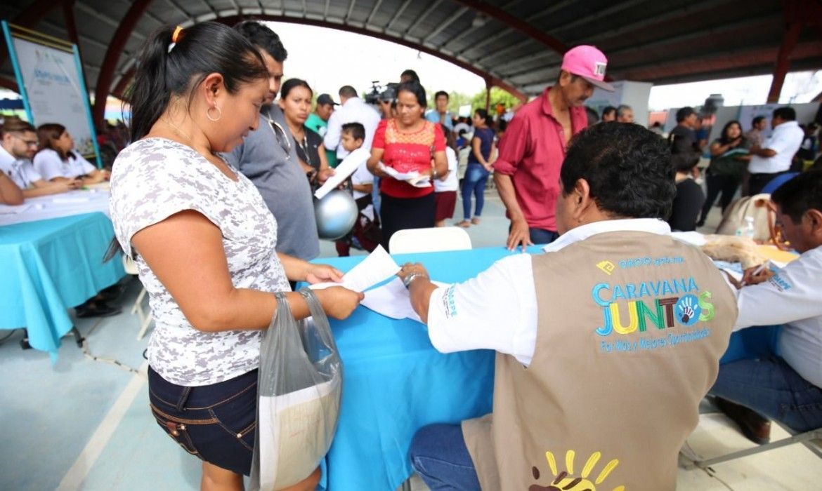 Se realiza en Tulum la “Caravana Juntos Avanzamos”; es la número 12 del año