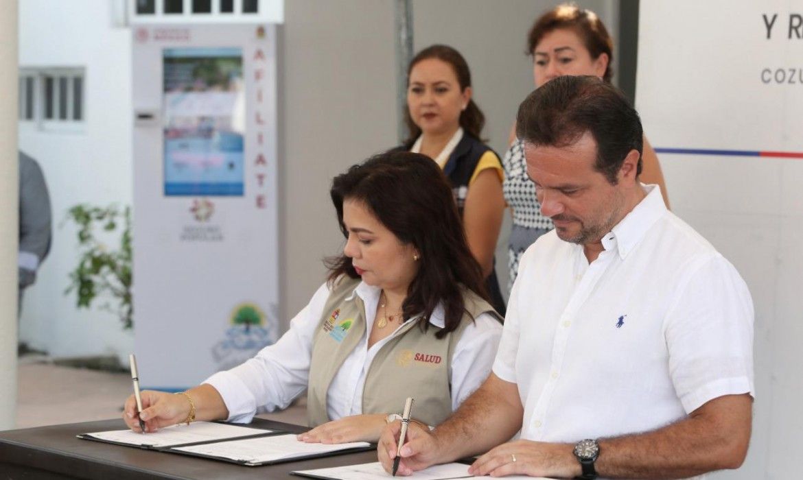 Impulsan acceso a la salud y la educación en Cozumel
