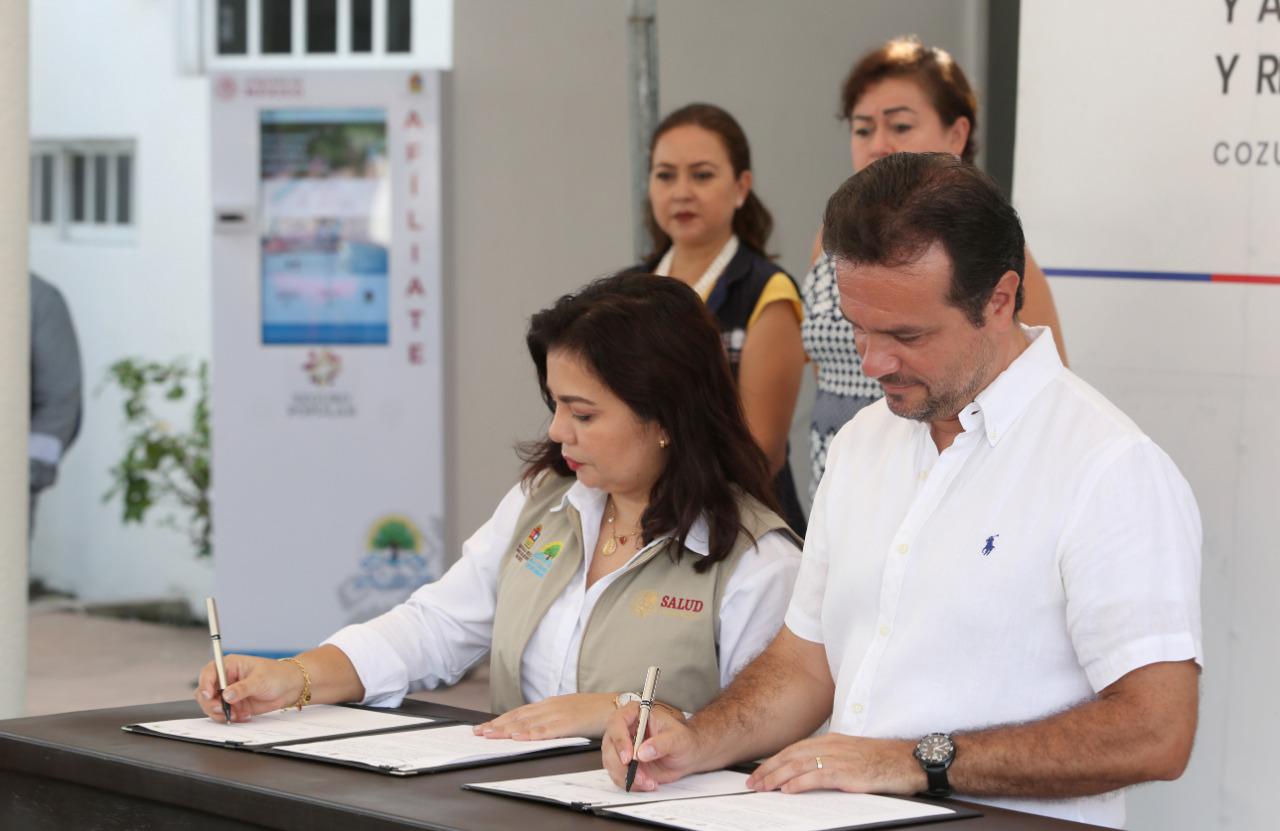 Impulsan acceso a la salud y la educación en Cozumel
