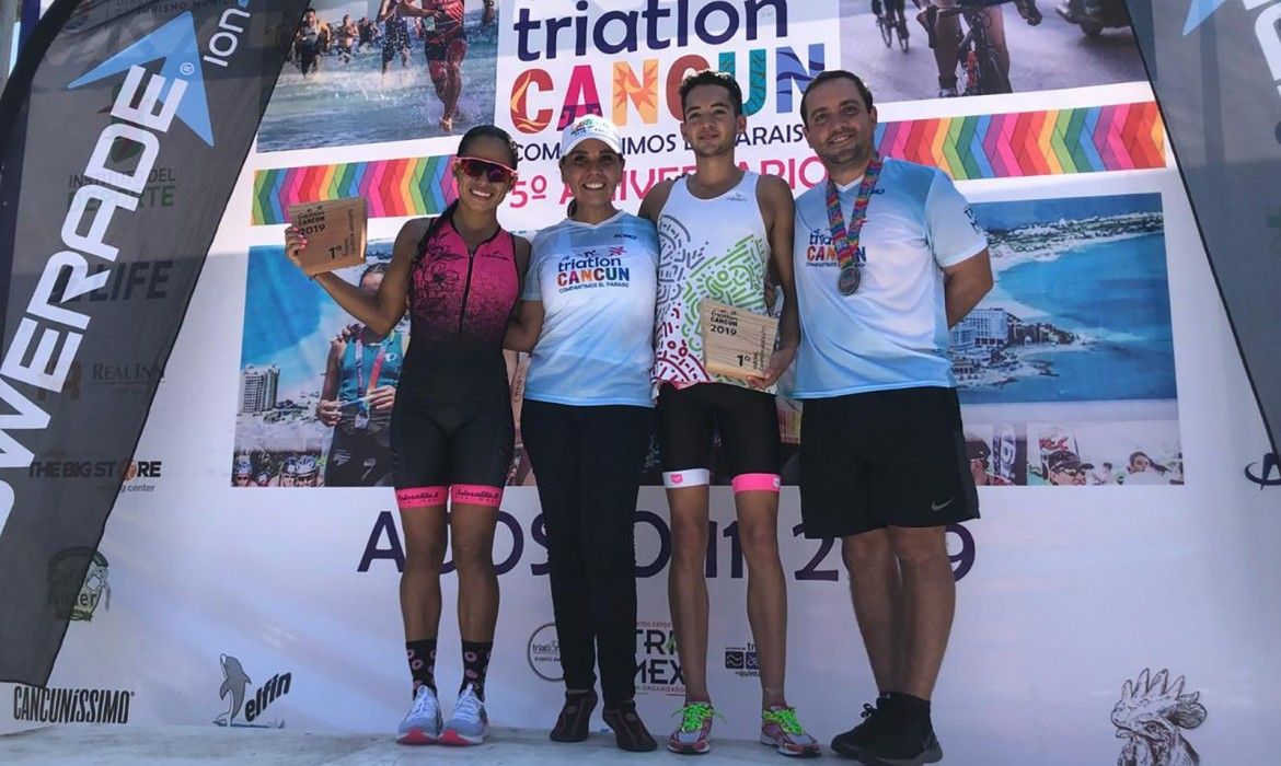 Se realiza Triatlón Cancún 2019