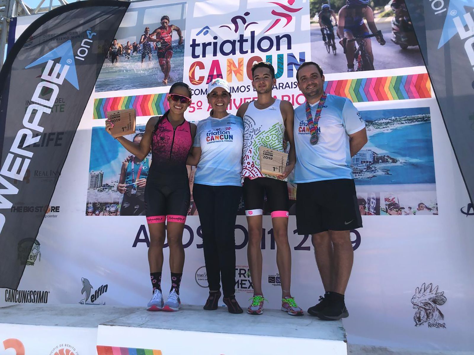 Se realiza Triatlón Cancún 2019