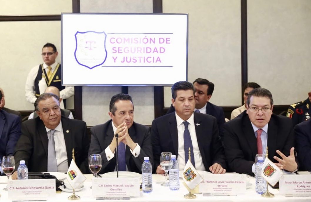 Gobernadores solicitan a titular de la FGR que se aclaren facultades de cada orden de gobierno en el combate contra la delincuencia organizada y el narcotráfico