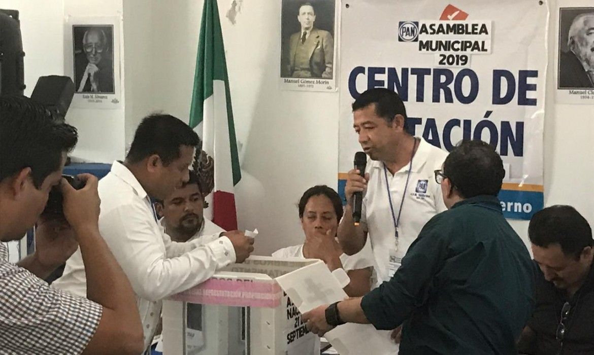 Elecciones municipales en el PAN | Ganan Cristian Perez en Cancún, y Juan Novelo Zapata en Playa del Carmen