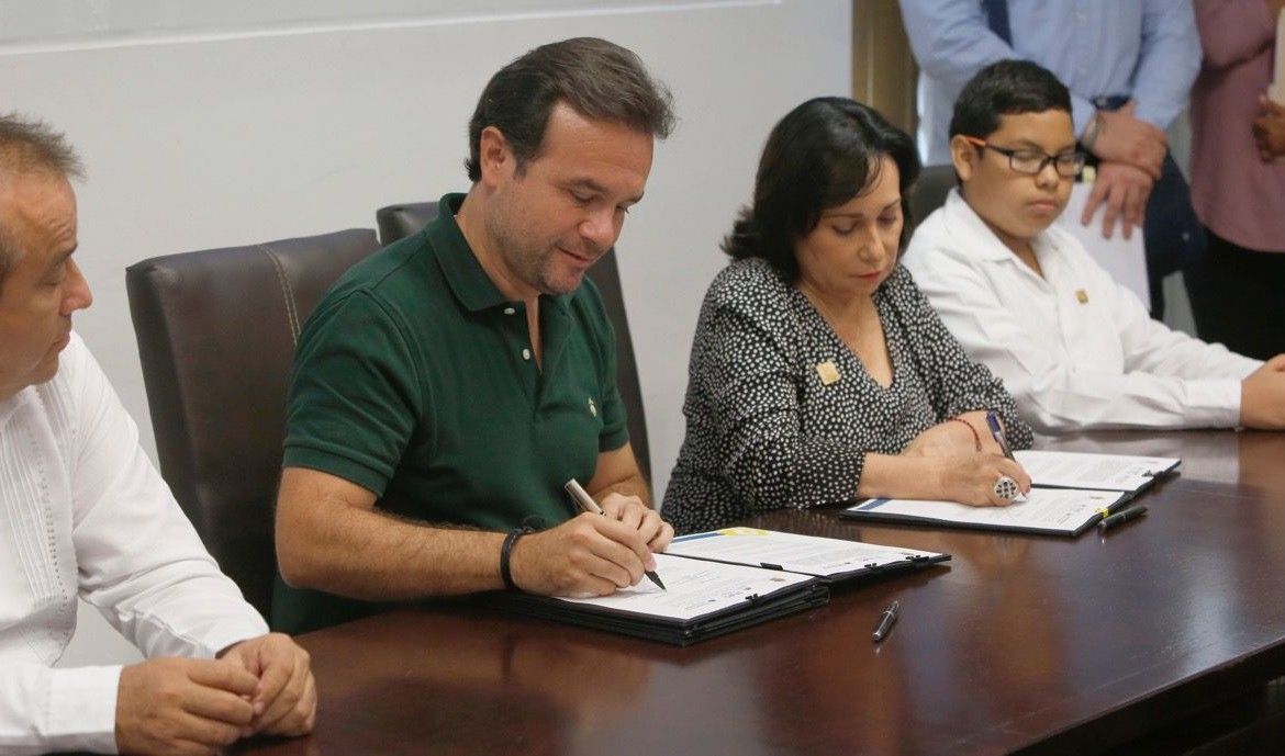 Firma Cozumel convenio para erradicar el trabajo infantil