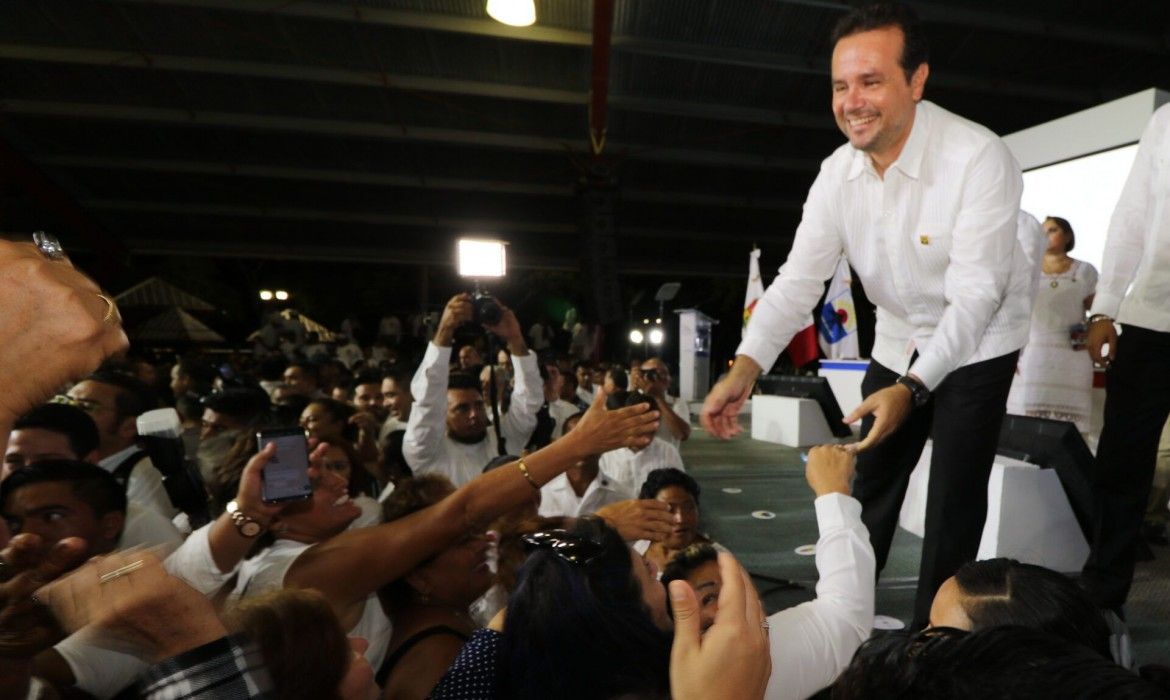 Destacan representantes de los tres órdenes de Gobierno Primer Informe de  Pedro Joaquín en Cozumel