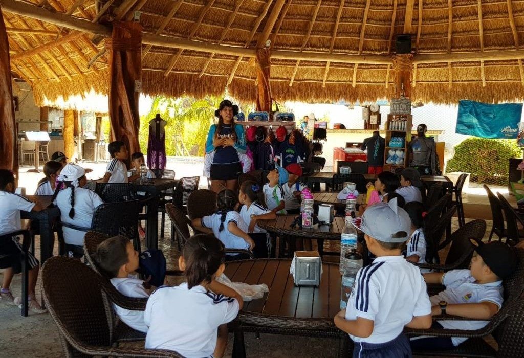 ISLA MUJERES | Fomenta Gobierno el cuidado de la fauna marina en niños isleños