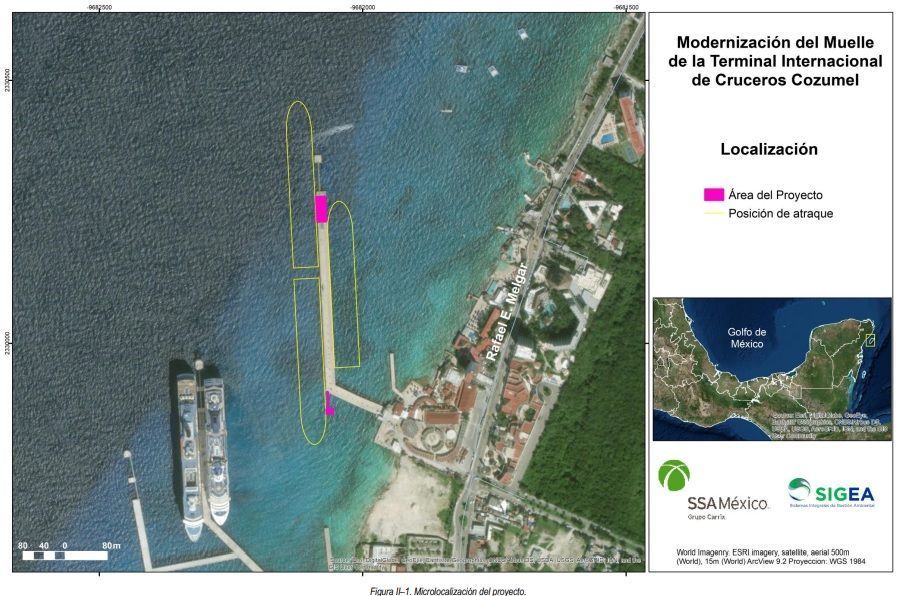 Rechaza Semarnat proyecto de ampliación de terminal SSA en Cozumel