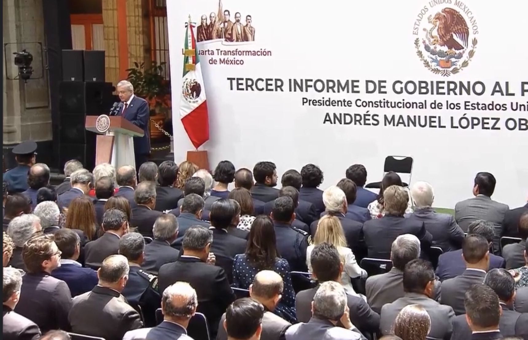 1er INFORME DE AMLO | La opinión pública lo apoya; la “opinión publicada” lo ataca