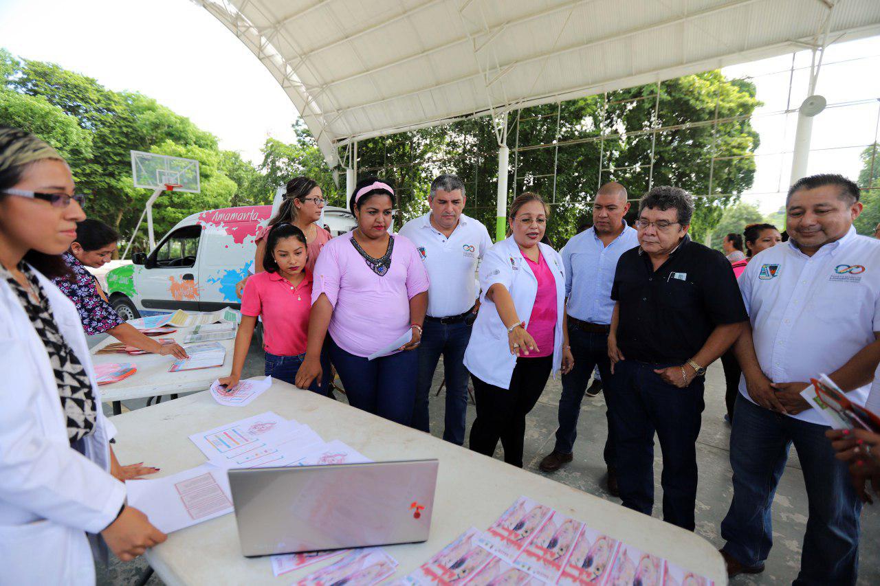 Organizan en Puerto Morelos Feria de la Salud