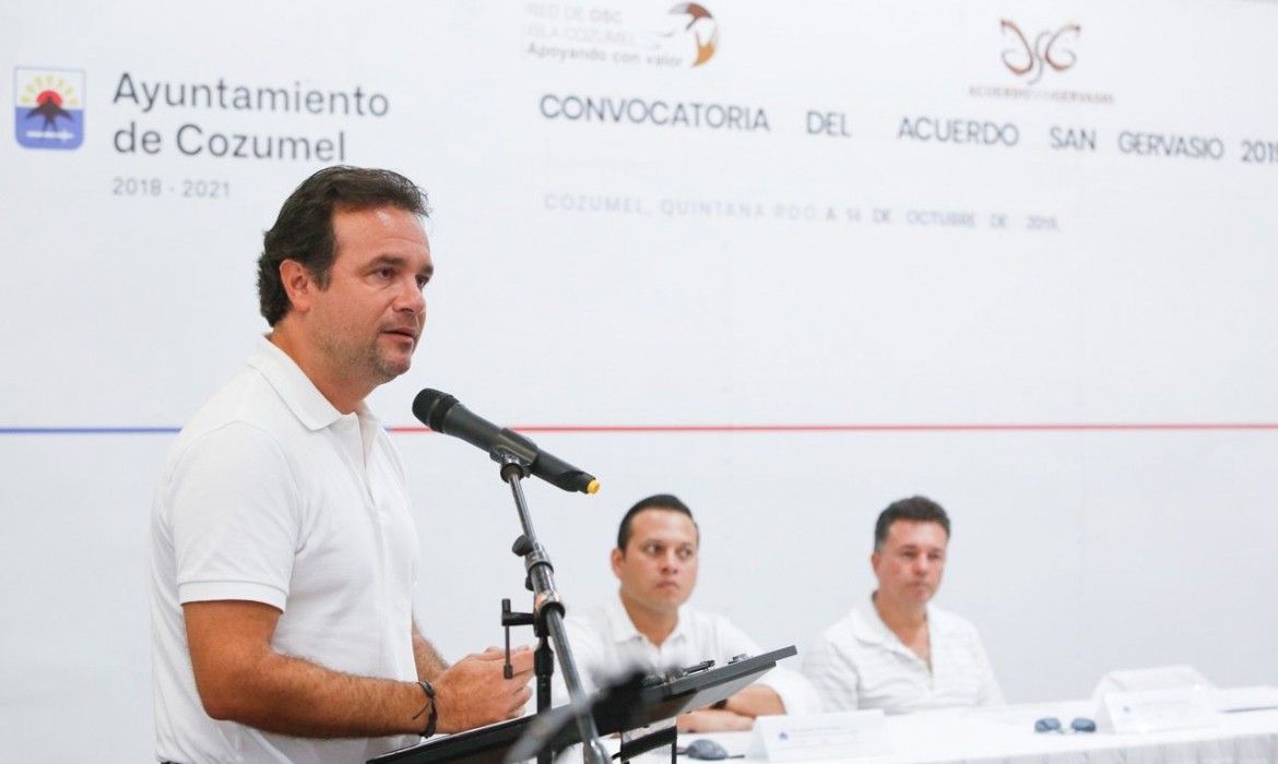 Encabeza Pedro Joaquín el lanzamiento de la convocatoria del “Acuerdo San Gervasio 2019”