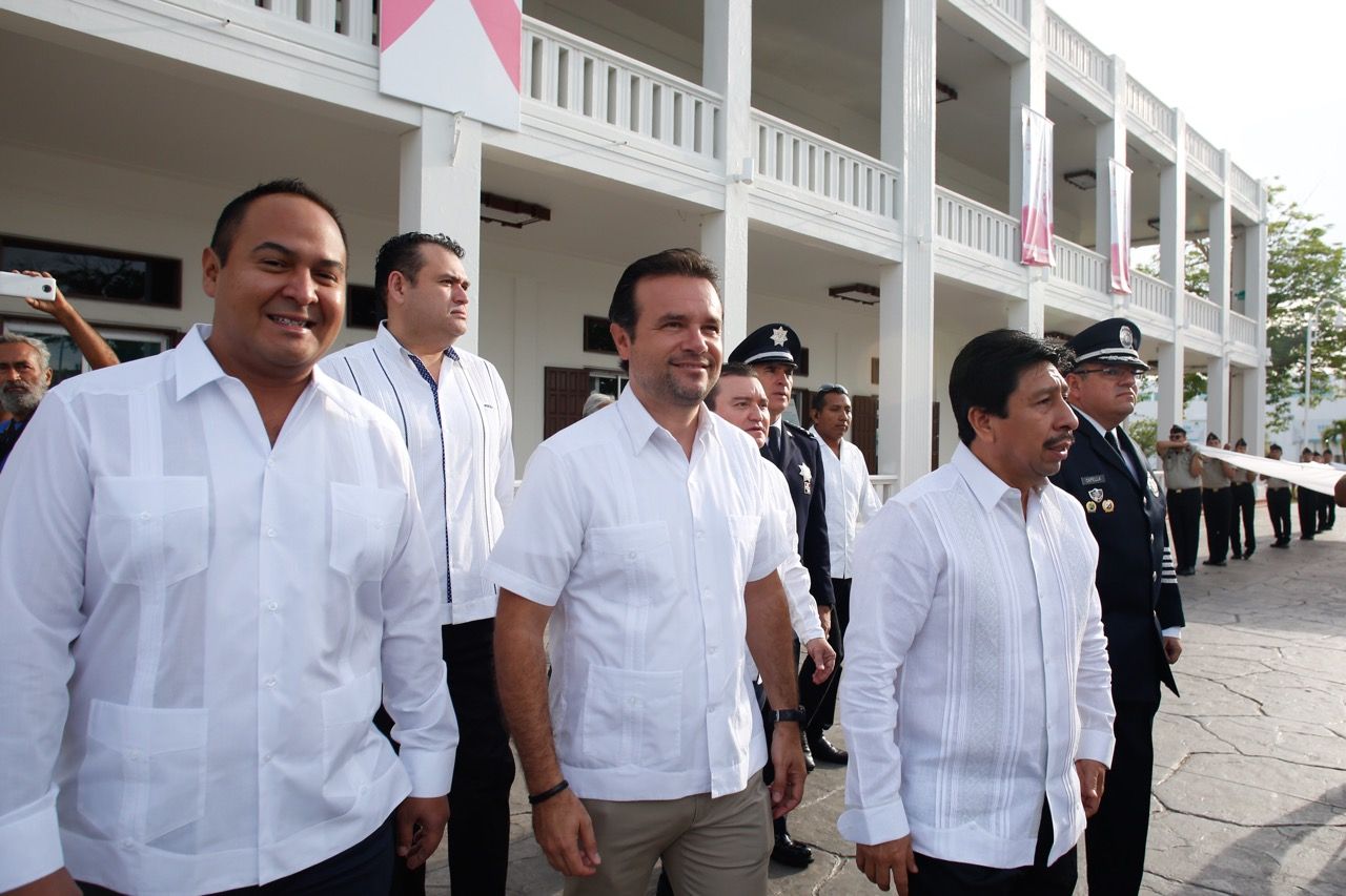 Realiza el Ayuntamiento de Cozumel conmemoración del 45 aniversario de Quintana Roo como Estado Libre y Soberano