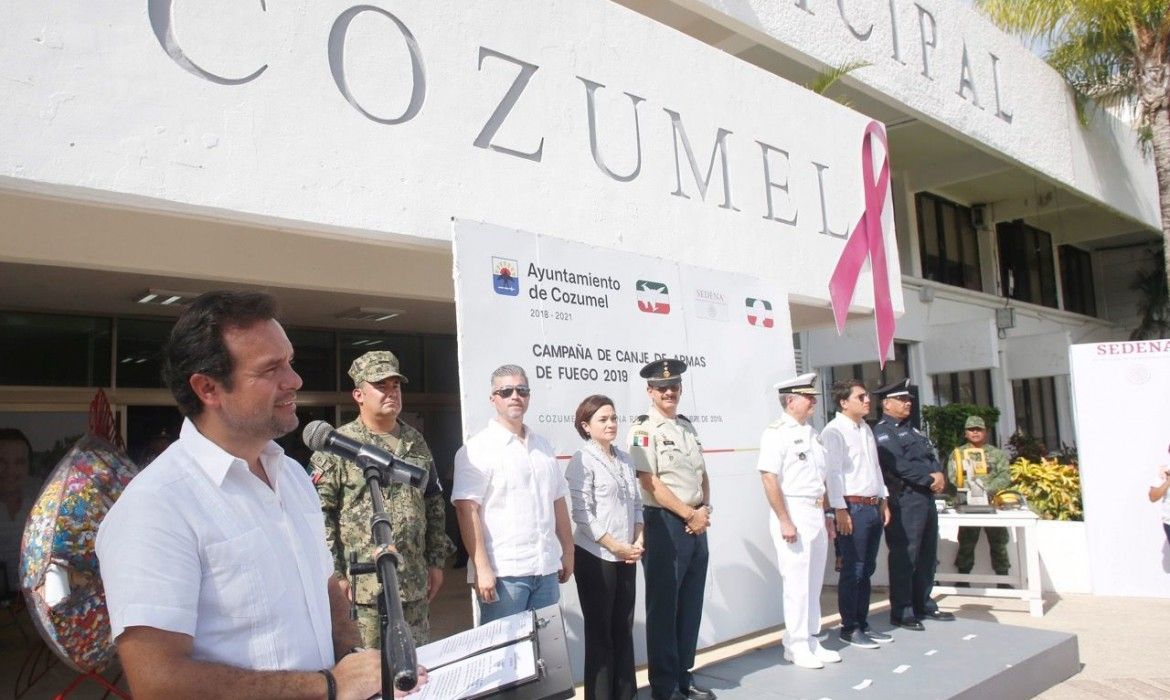 Pedro Joaquín encabeza la “Campaña de Canje de Armas 2019”  
