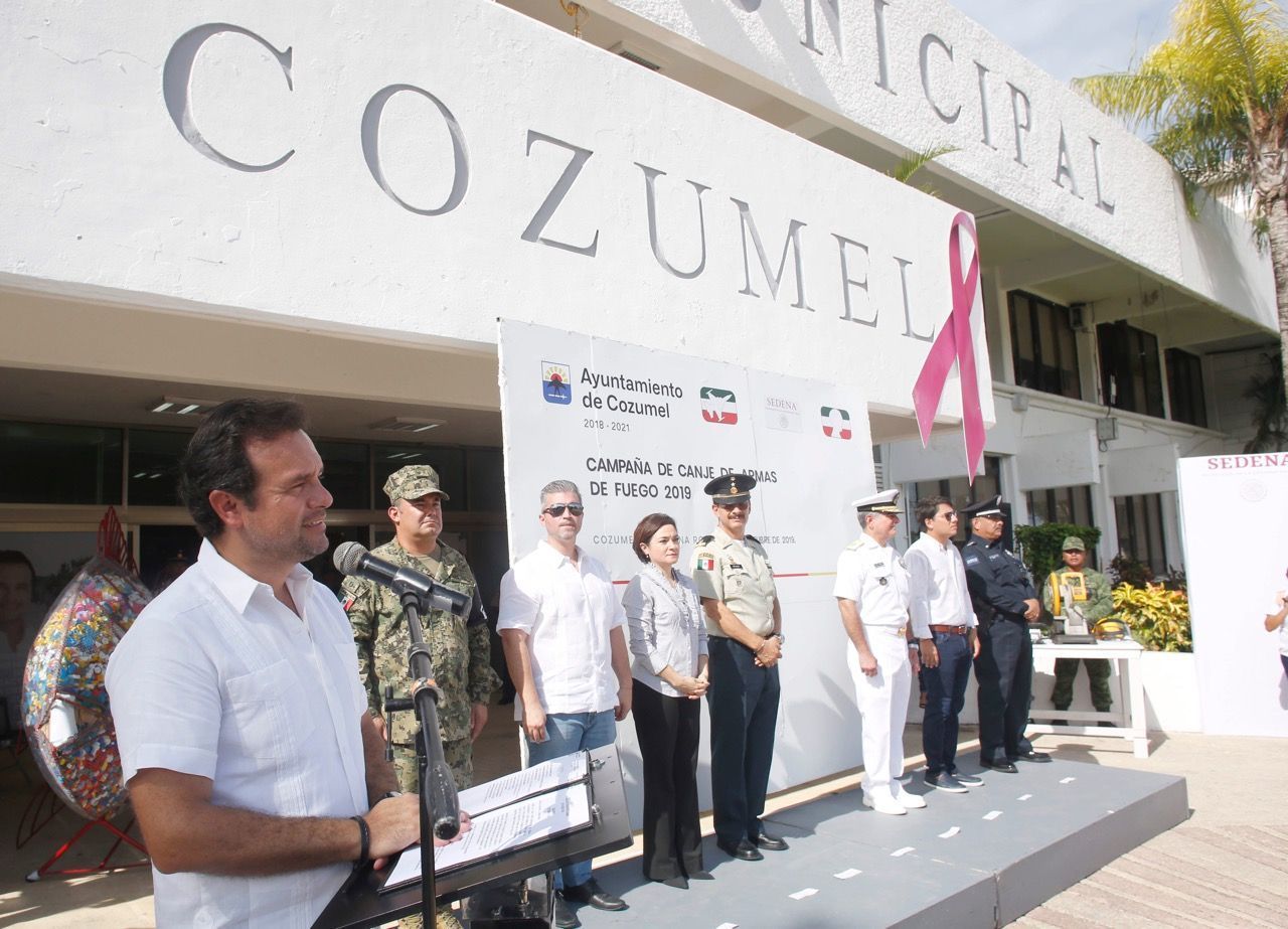 Pedro Joaquín encabeza la “Campaña de Canje de Armas 2019”  