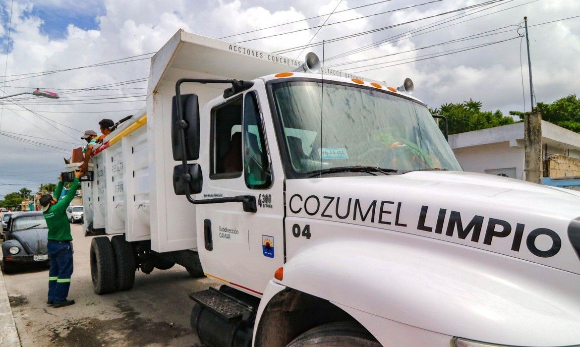 Recolecta Gobierno 3.5 toneladas de cacharros en Cozumel
