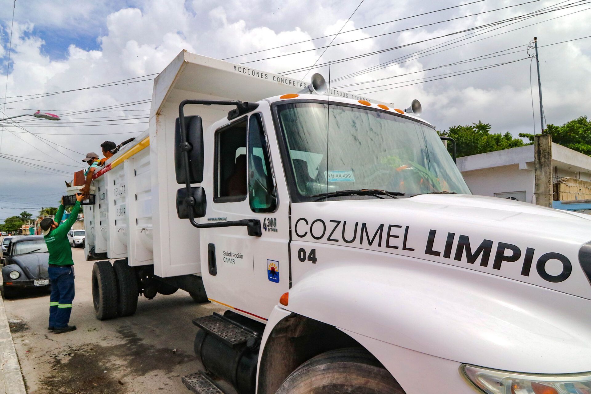 Recolecta Gobierno 3.5 toneladas de cacharros en Cozumel