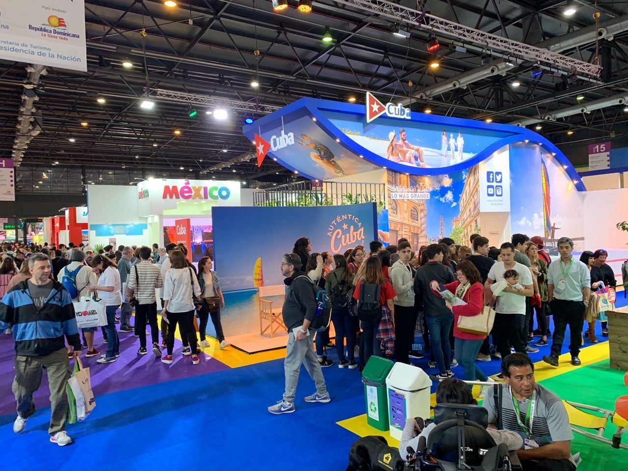 ¿CRISIS EN PROMOCIÓN? | Stands de México son un tercio que los de Cuba y Dominicana en Feria de Turismo de Argentina, la más grande de Latinoamérica (fotos)