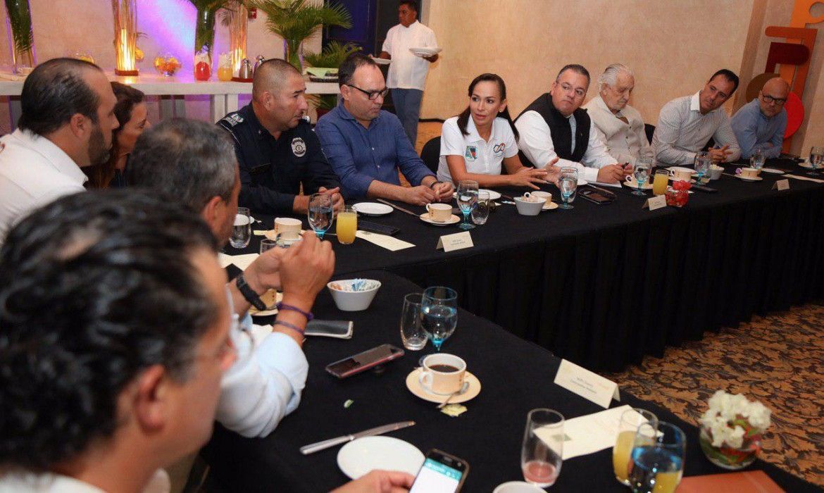 Refuerza Gobierno de Puerto Morelos coordinación con la secretaria estatal de Seguridad