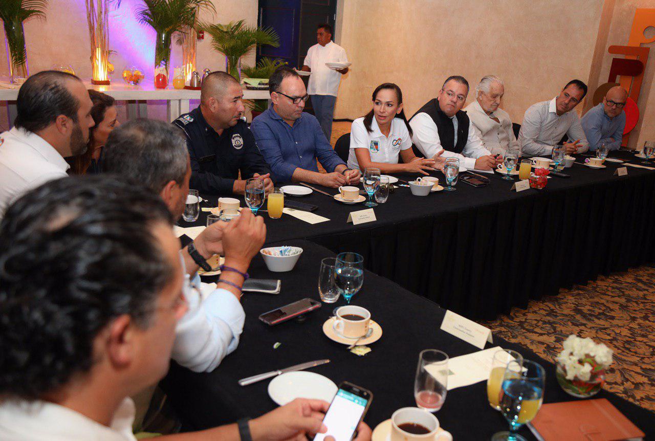 Refuerza Gobierno de Puerto Morelos coordinación con la secretaria estatal de Seguridad