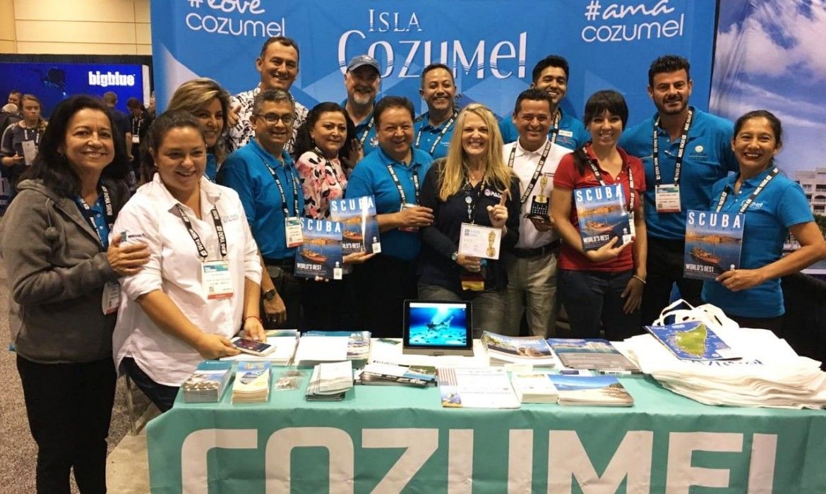 Refrenda Cozumel su liderazgo turístico en convención mundial de buzos: Pedro Joaquín  