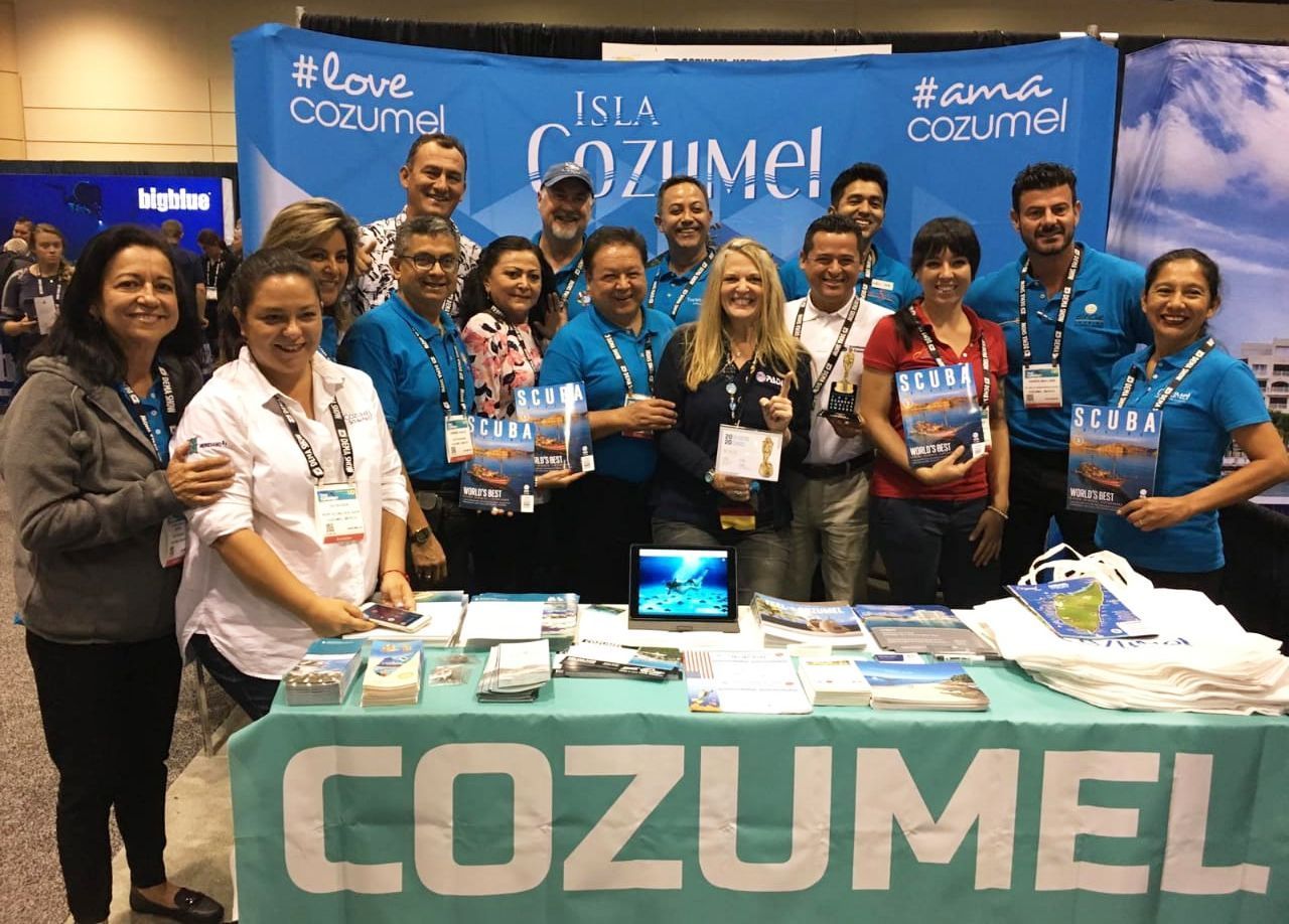 Refrenda Cozumel su liderazgo turístico en convención mundial de buzos: Pedro Joaquín