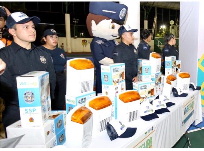 Presentan Alarmas Vecinales para para consolidar redes urbanas contra la inseguridad