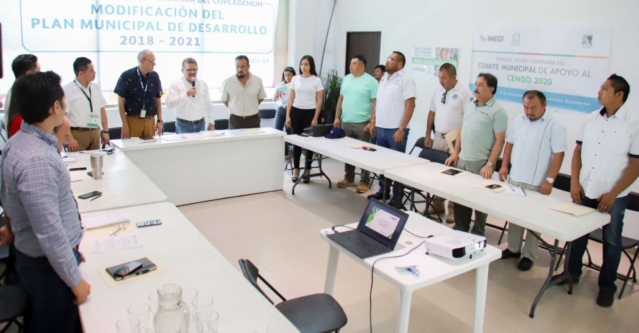 Afinan detalles para el Censo de Población y Vivienda 2020 en Puerto Morelos