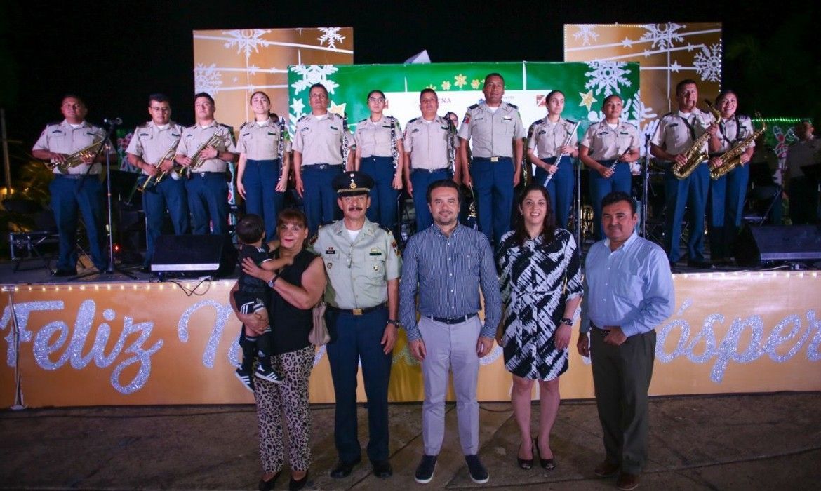 COZUMEL | Presentan Banda de Música de la Décima Región Militar de Mérida, Yucatán