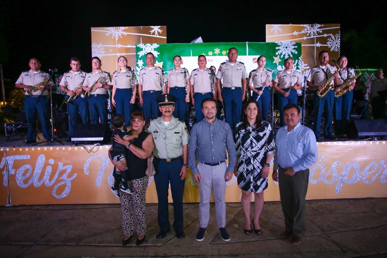 COZUMEL | Presentan Banda de Música de la Décima Región Militar de Mérida, Yucatán