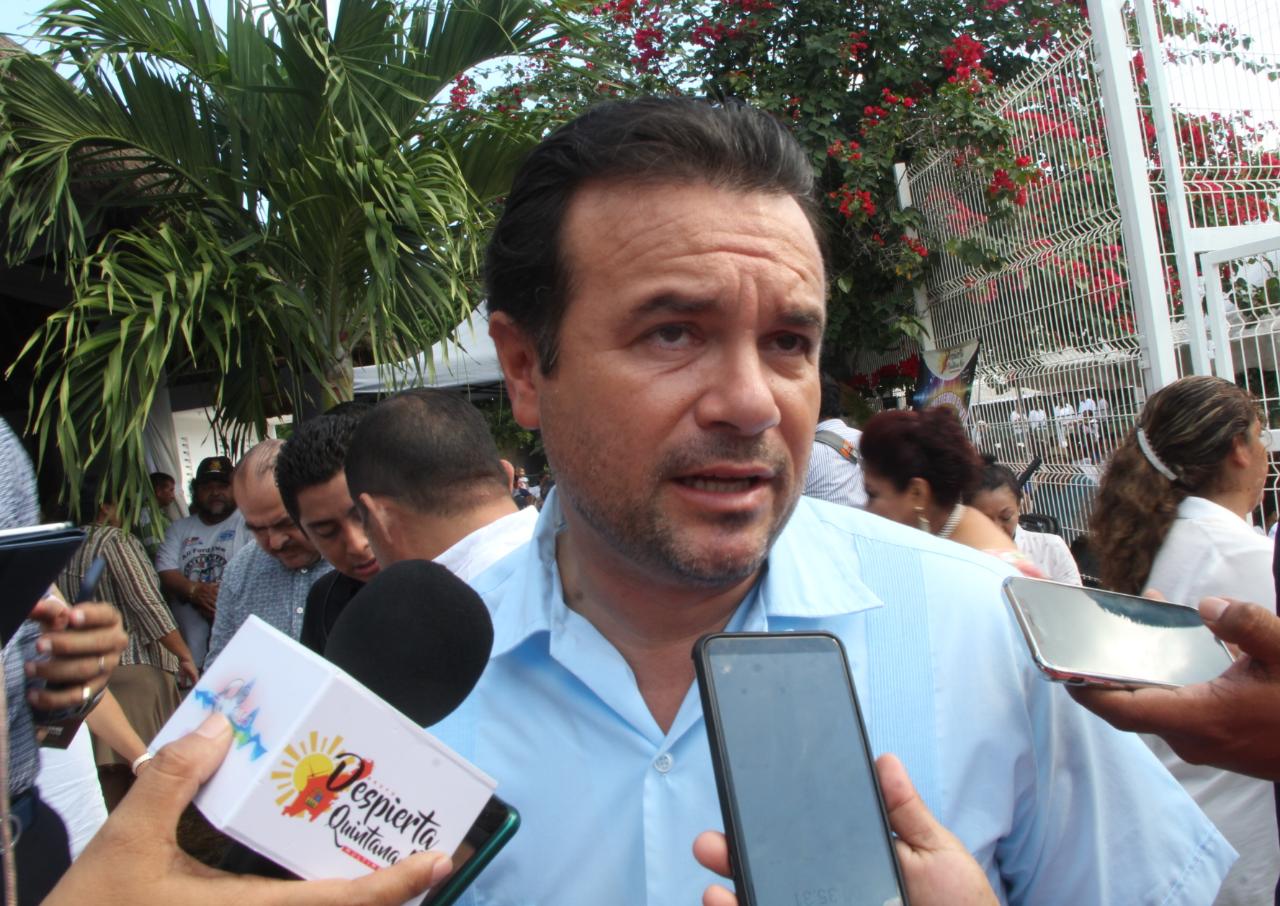 Dice Pedro Joaquín que negocian para obtener recursos del Fortaseg para Cozumel