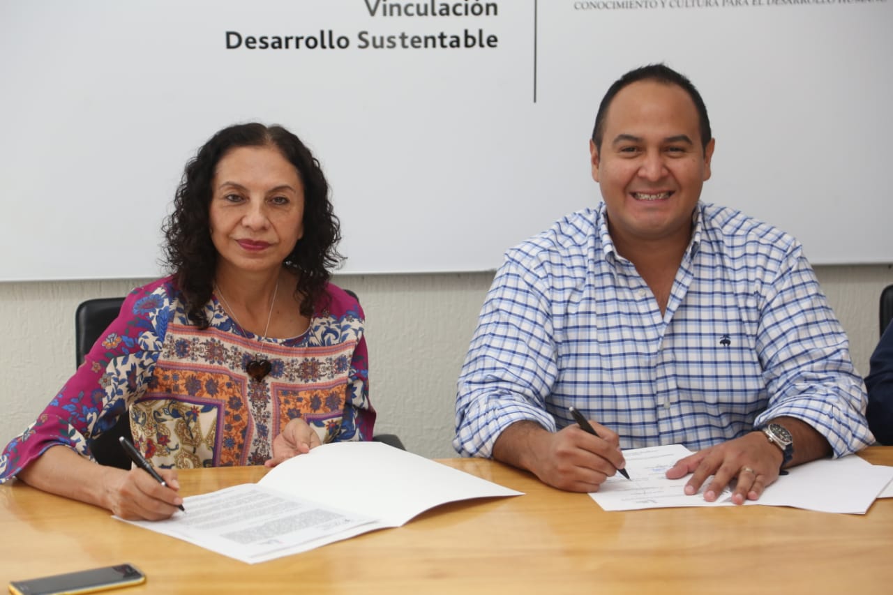 Gobierno de Juan Carrillo y Unicaribe firman convenio para que las nuevas generaciones tengan mejores oportunidades de formación educativa en Isla Mujeres