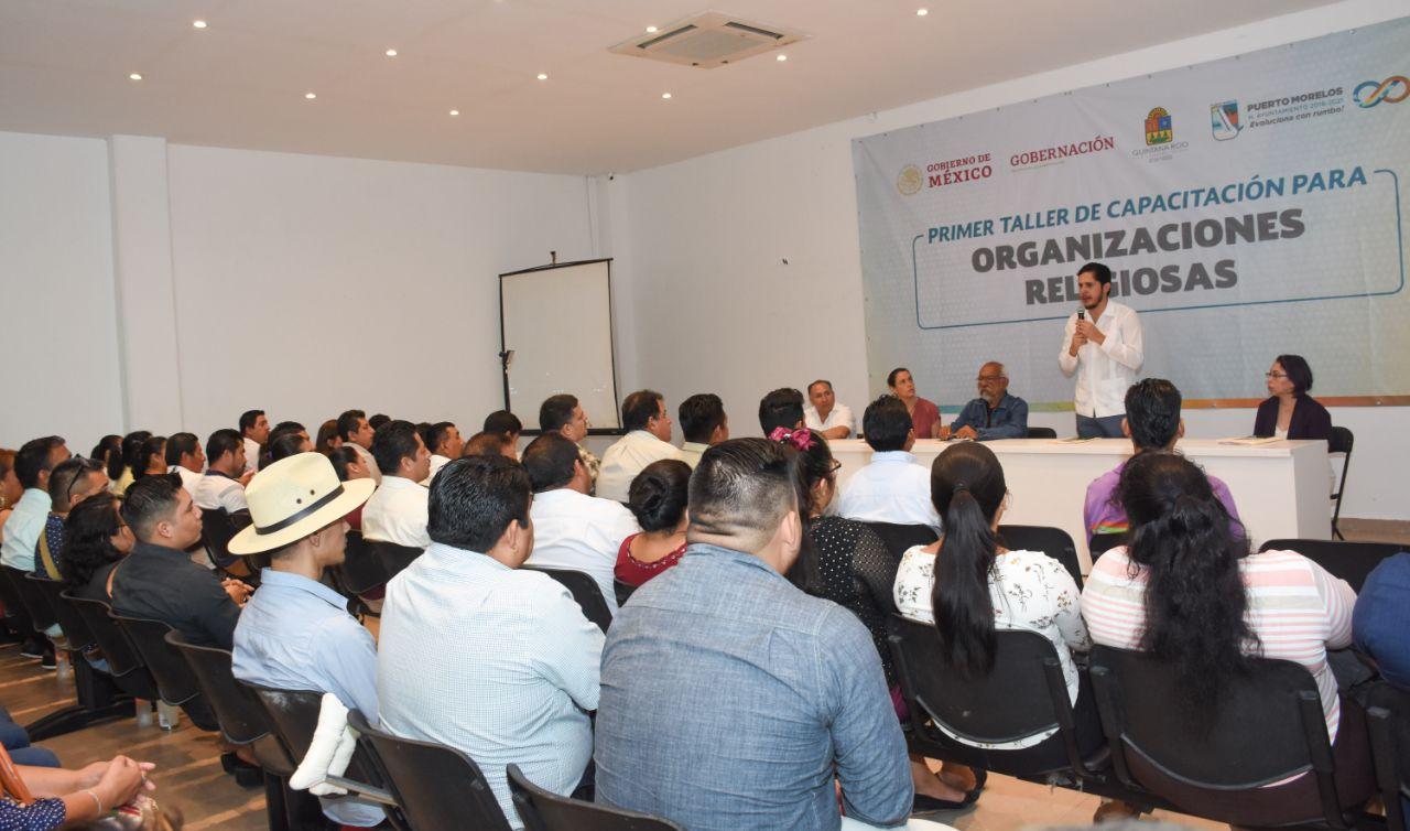 Reafirma Gobierno de Puerto Morelos compromiso de promover el respeto y la tolerancia a la diversidad religiosa