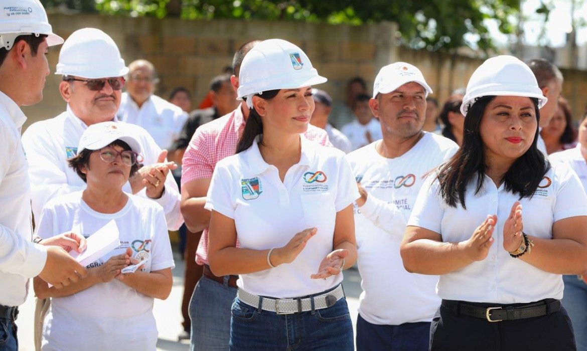 “Llega Puerto Morelos a su cuarto año como municipio con una transformación palpable”: Laura Fernández
