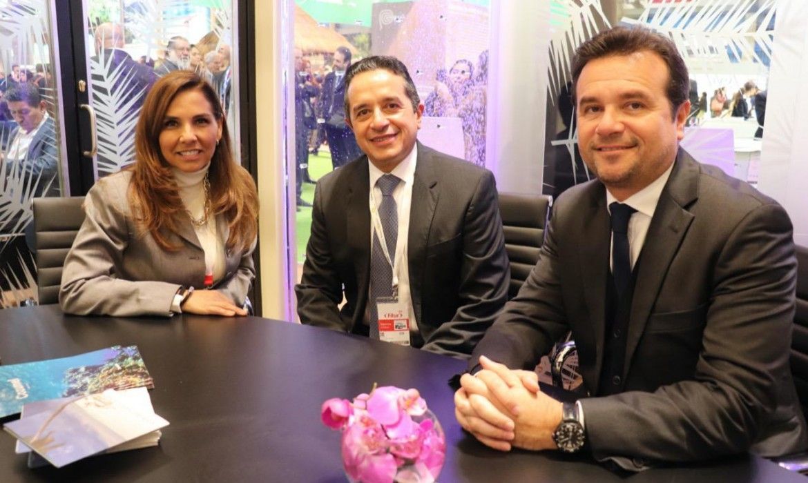 Anuncia Pedro Joaquín en FITUR ruta aérea Madrid-Cozumel