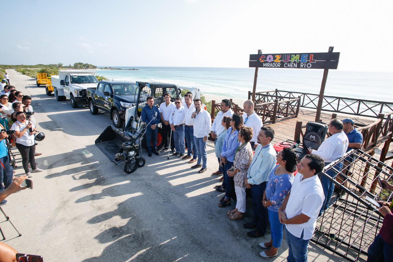 Cozumel está preparado para atender los recales de sargazo: Pedro Joaquín