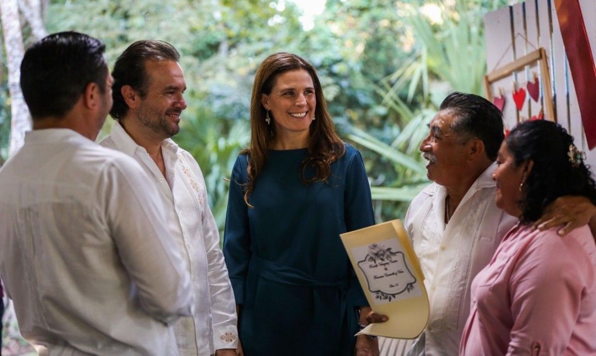 Lanza gobierno de Pedro Joaquín programa de Bodas Colectivas en Cozumel