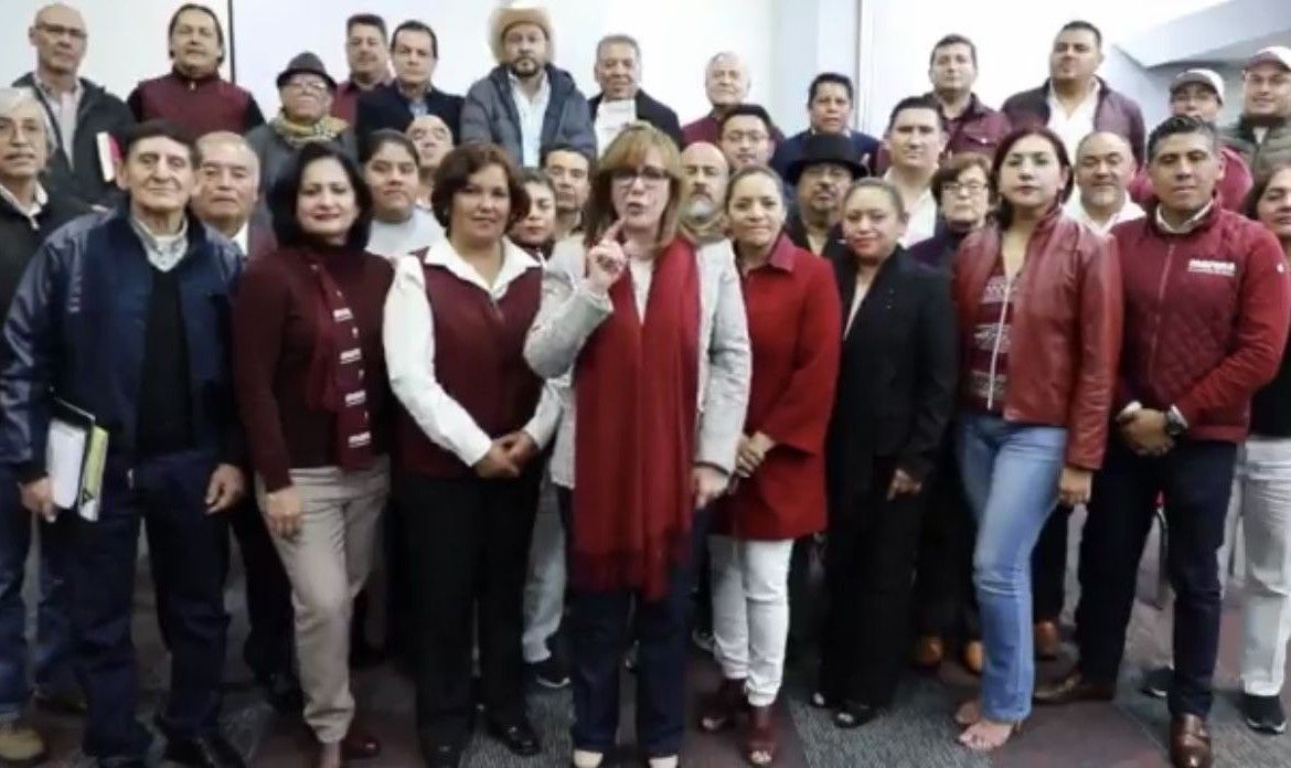 Yeidckol avisa que va por la dirigencia de MORENA | Es definitivo el método de la encuesta, asegura