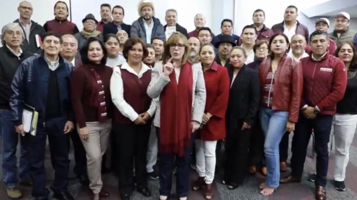 Yeidckol avisa que va por la dirigencia de MORENA | Es definitivo el método de la encuesta, asegura