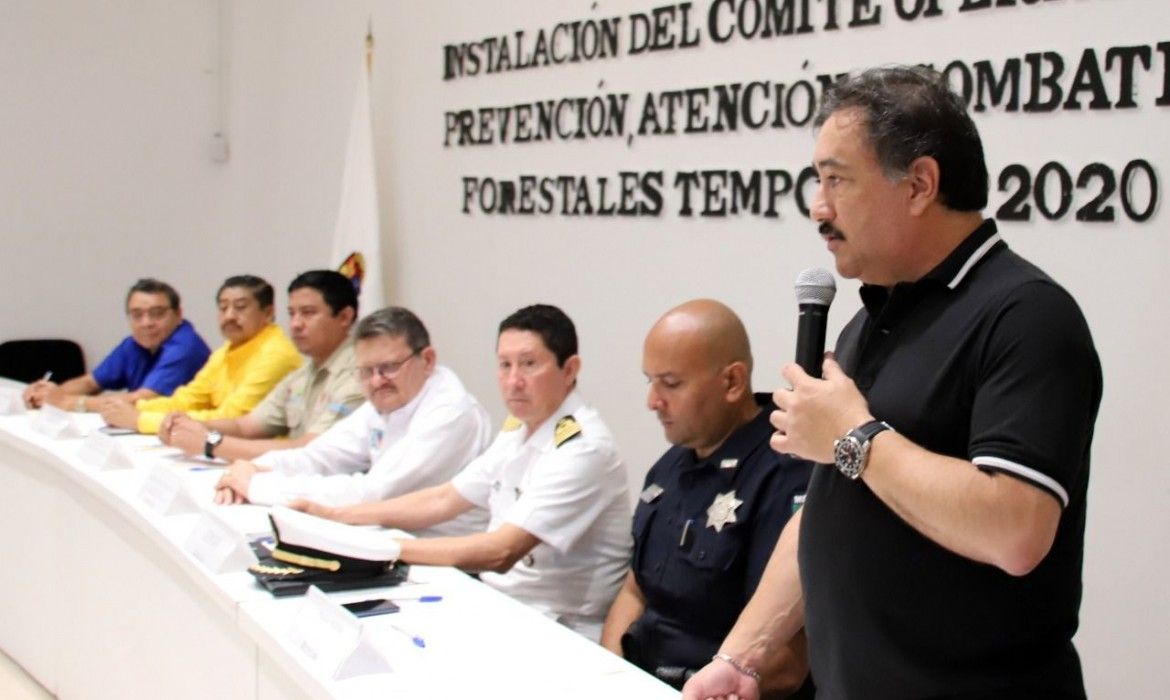 Instala Gobierno de Laura Fernández Comité Municipal contra Incendios Forestales
