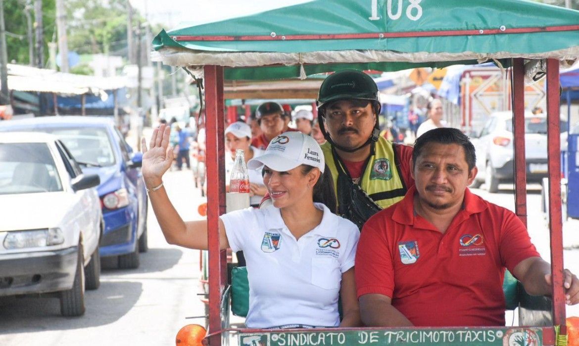 Reafirma Gobierno de Laura Fernández compromiso de impulsar al sector comercial de Leona Vicario