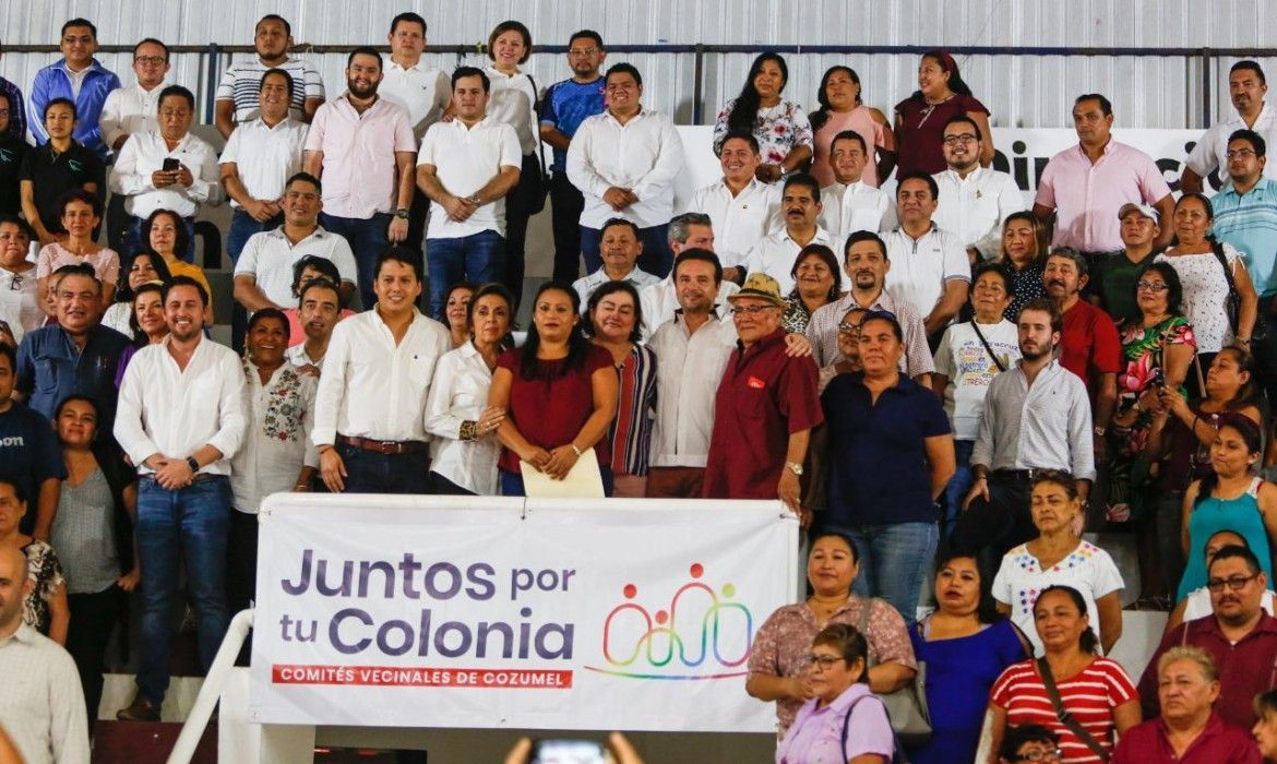 Pedro Joaquín toma protesta a más de 60 Comités Vecinales | “La fuerza del gobierno está en su gente”, dice