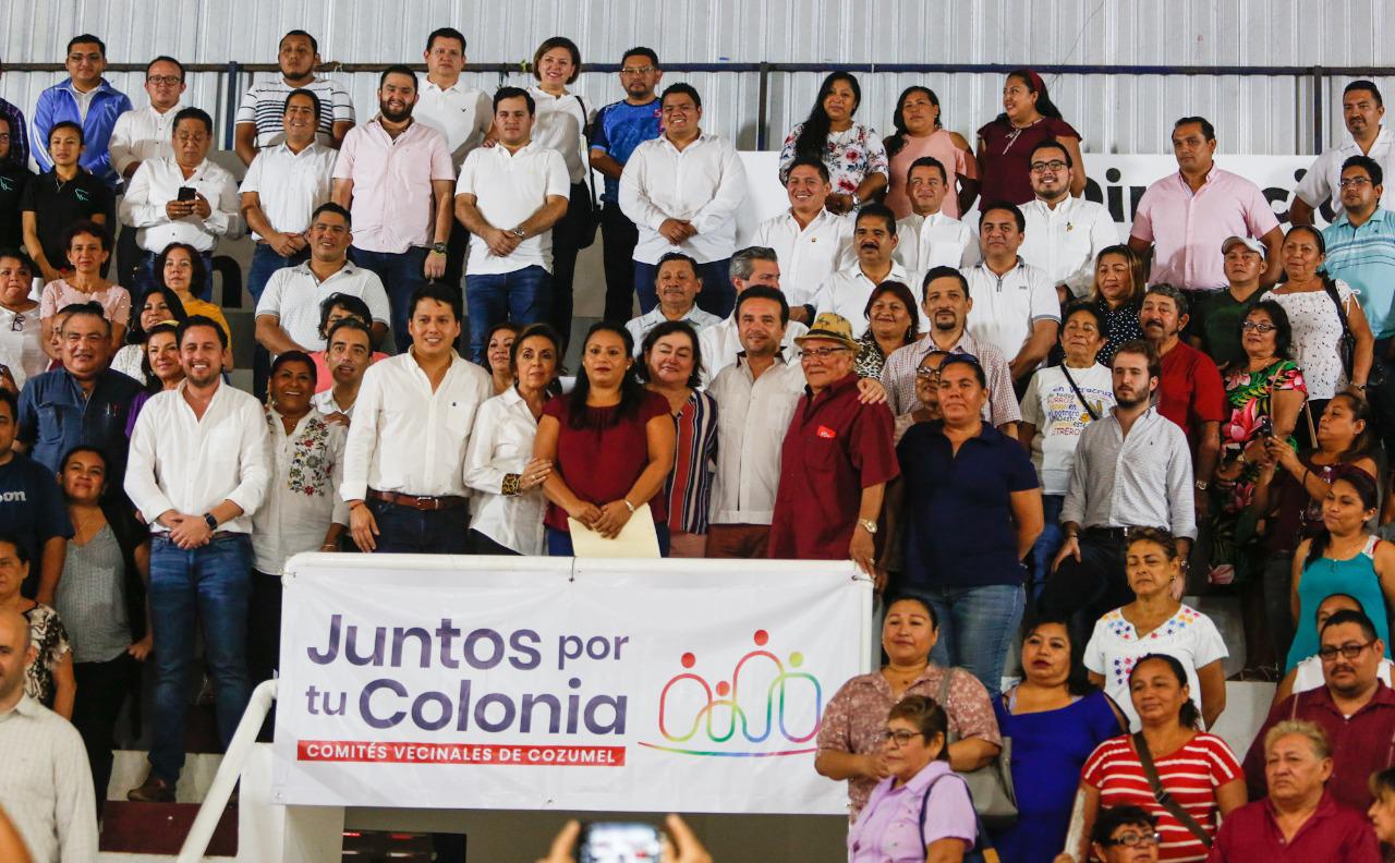 Pedro Joaquín toma protesta a más de 60 Comités Vecinales | “La fuerza del gobierno está en su gente”, dice