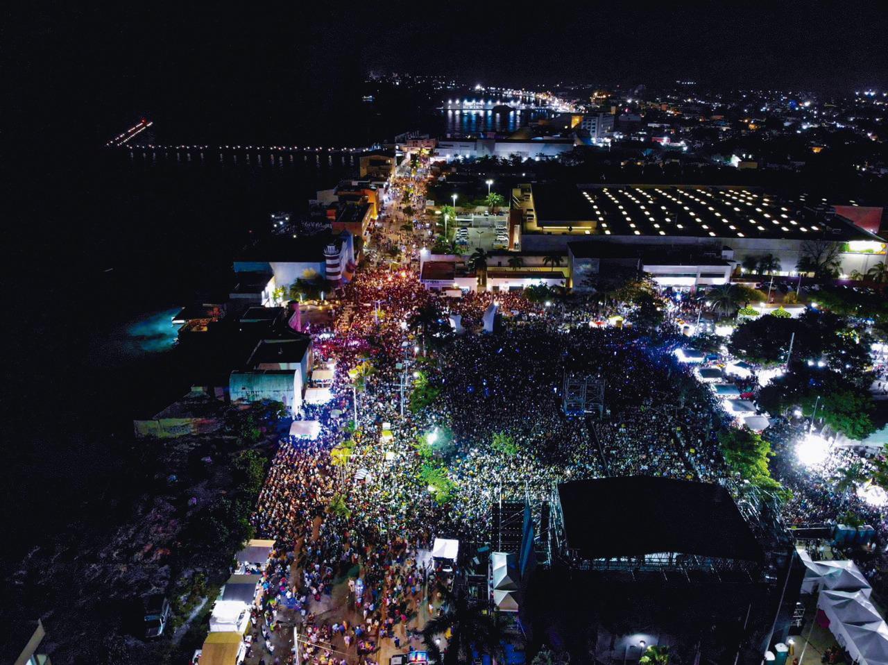 Se consolida el Carnaval Cozumel 2020 como el mejor del Caribe con más de 135 mil espectadores: Pedro Joaquín