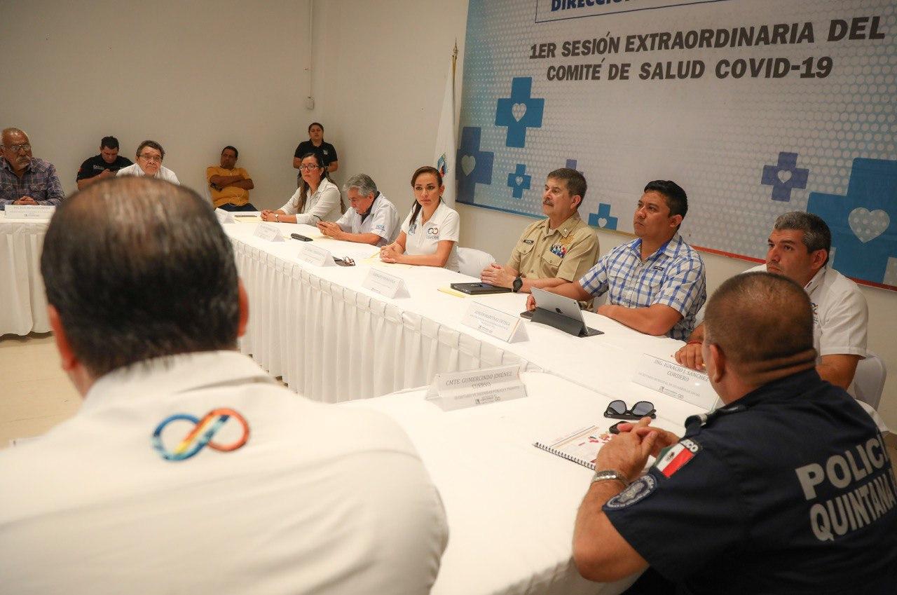Sanitiza Gobierno de Laura Fernández oficinas municipales ante Covid-19
