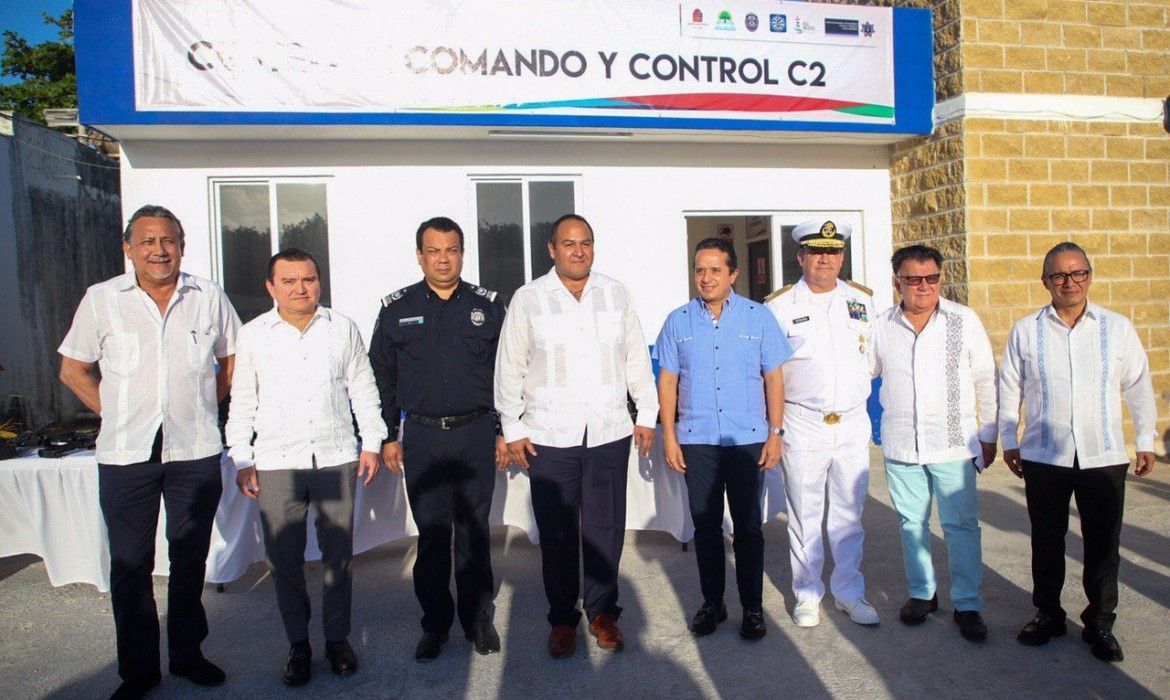 Ponen en marcha C2 en Isla Mujeres; realizará el monitoreo de las 40 videocámaras instaladas en diversos puntos del municipio