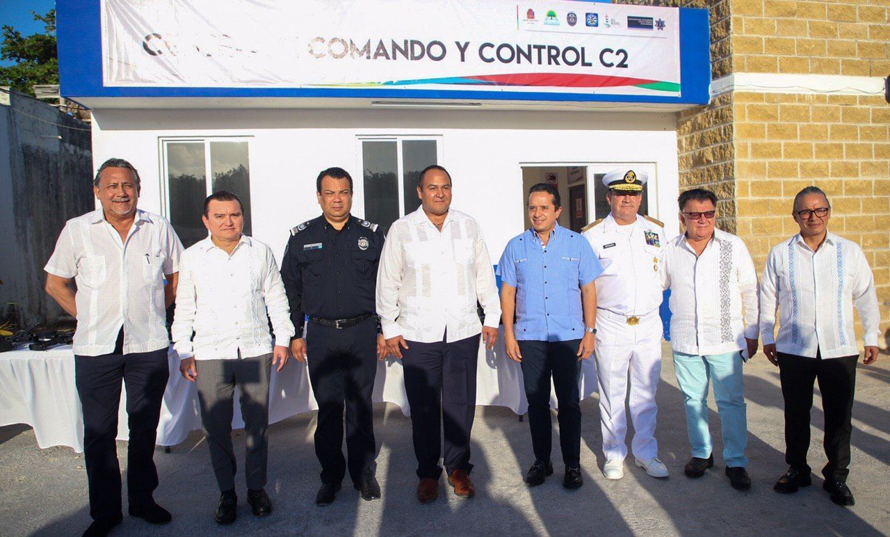 Ponen en marcha C2 en Isla Mujeres; realizará el monitoreo de las 40 videocámaras instaladas en diversos puntos del municipio