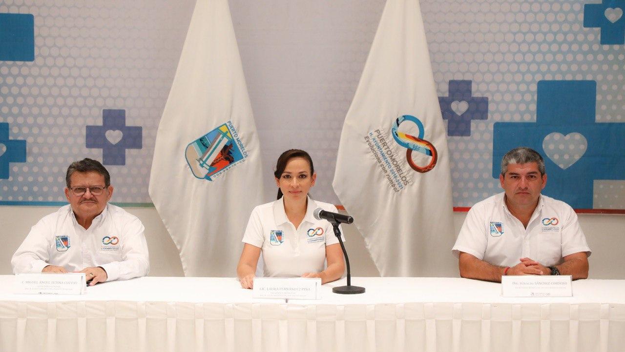 Anuncia Laura Fernández medidas de prevención y distanciamiento social ante Covid-19