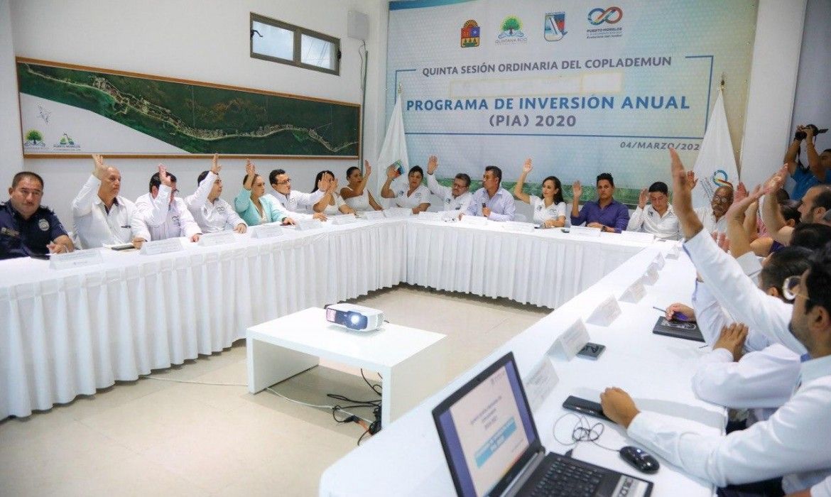 Aprueba Puerto Morelos Programa de inversión anual 2020 para abatir rezagos