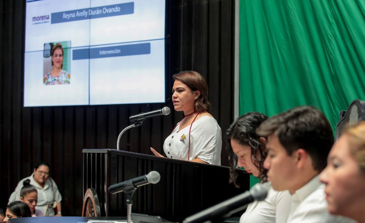 Reyna Durán dice que no se puede sesionar en el Congreso, porque se contradice el mandato federal de salvaguardar a los ciudadanos