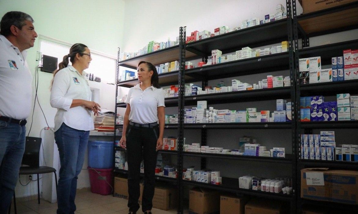 Garantiza Laura Fernández atención en los dispensarios médicos